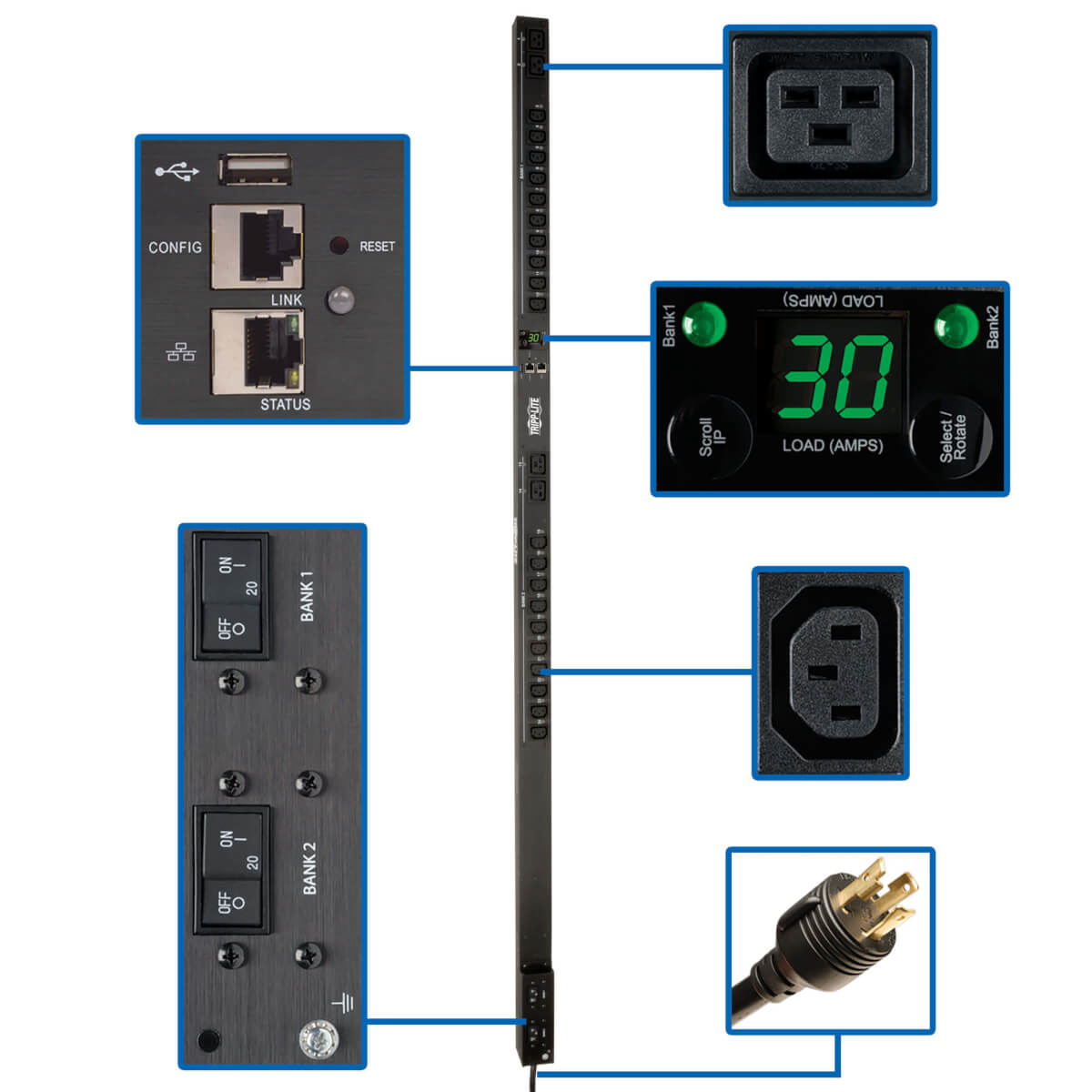 PDU TRIPP-LITE PDUMV30HVNETLX